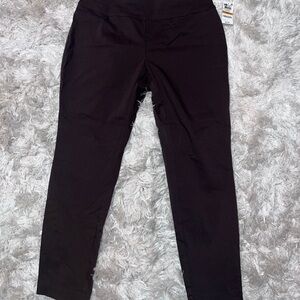 Dark Brown Plus skinny pants